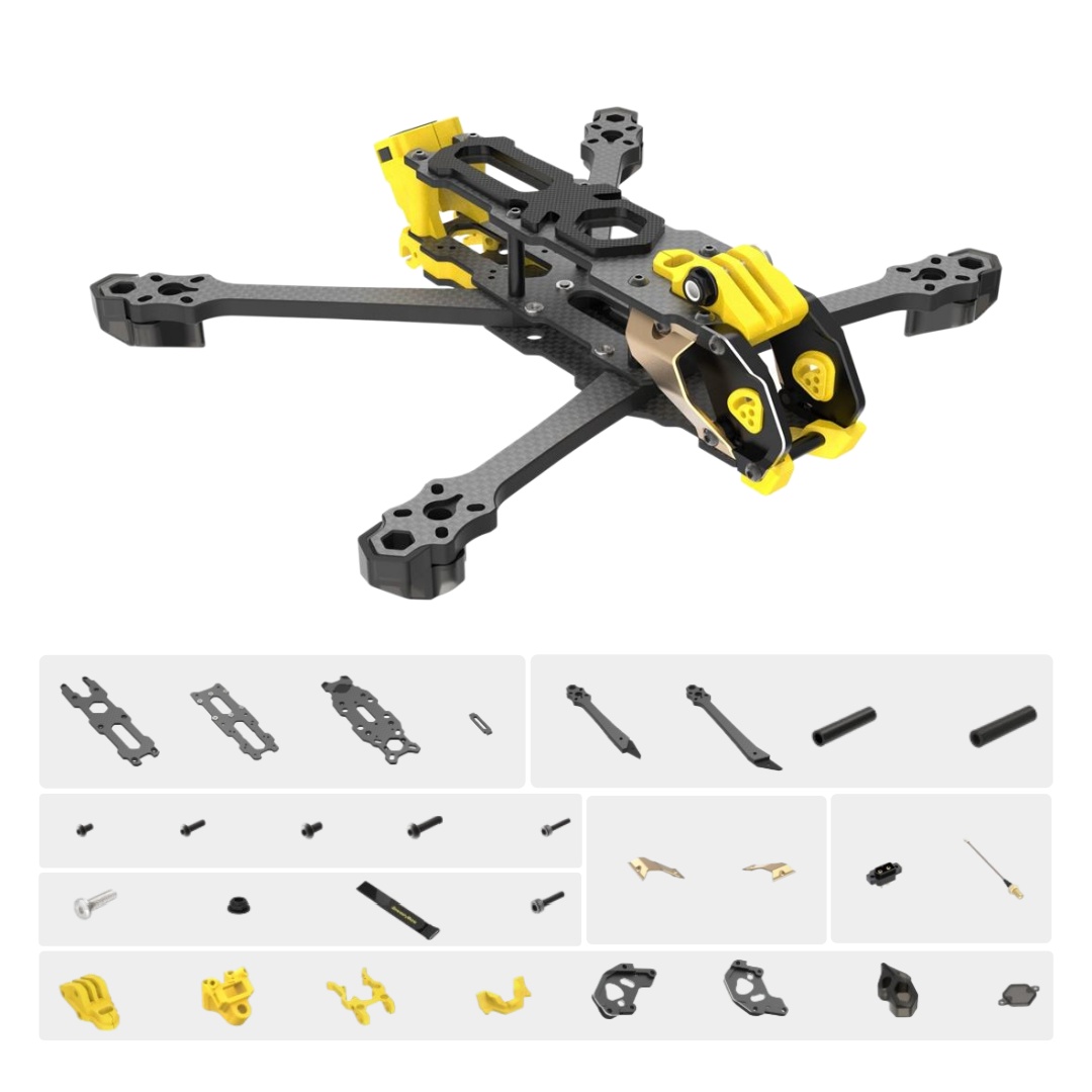 Mario 5 Frame Kit DC / XH Vers - Drone Frame recension och pris