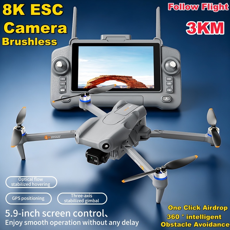 5.9in Touch Screen 3 Axis Gimb - Drone Gimbal recension och pris