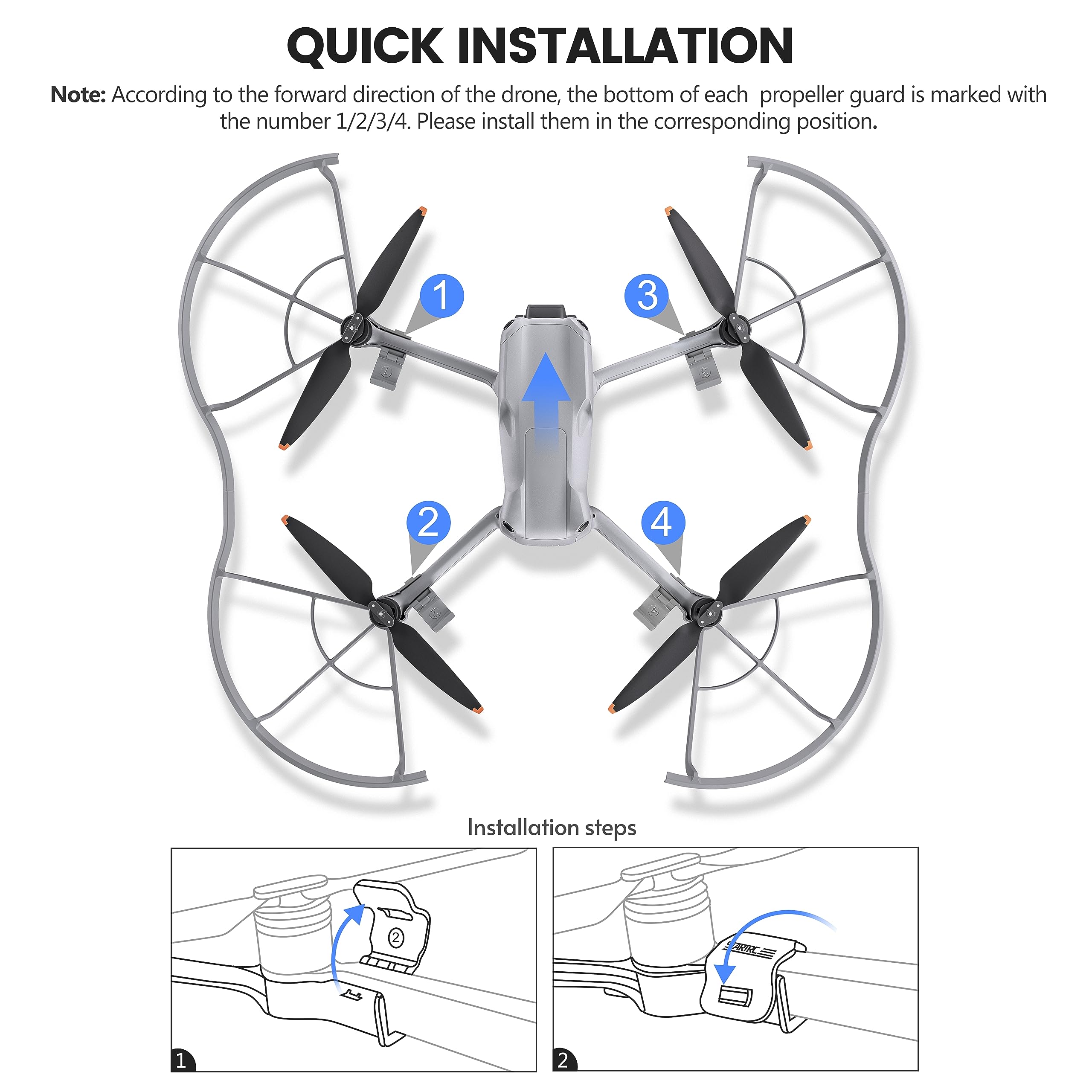STARTRC Air 3S Propeller Guard - Drone Propeller Guard recension och pris